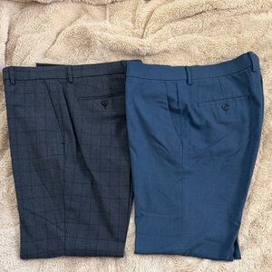 Lot of 2 Men’s Slacks 34”W